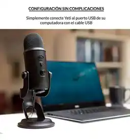 Falabella Microfono Gaming Streaming Blue Yeti oferta