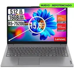 Falabella PORTATIL V15 AMD RYZEN 5 7520U SSD 512GB RAM 16GB 15,6 FHD oferta