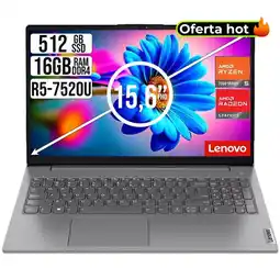 Falabella PORTATIL V15 AMD RYZEN 5 7520U SSD 512GB RAM 16GB 15,6 FHD oferta