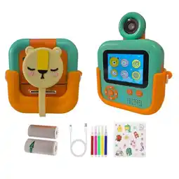Falabella Camara Digital Impresora Niños Modo Selfie Naranja oferta
