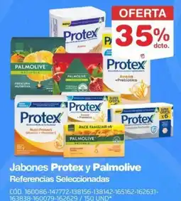 Makro Protex y palmolive jabones oferta