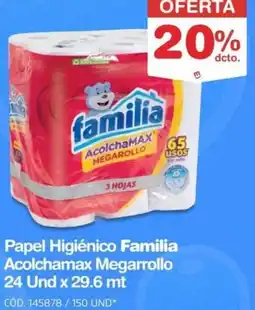 Makro Familia papel higiénico acolchamax megarrollo oferta