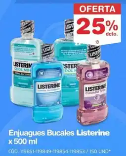 Makro Listerine enjuagues bucales oferta