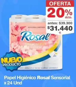 Makro Rosal papel higiénico sensorial oferta