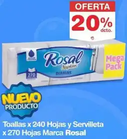 Makro Rosal toallas oferta