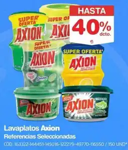 Makro Axion lavaplatos oferta