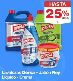Makro Dersa lavalozas + rey jabón líquido - crema oferta
