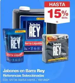 Makro Rey jabones en barra oferta