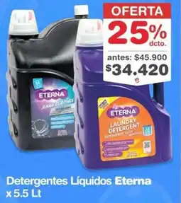 Makro Eterna detergentes líquidos oferta