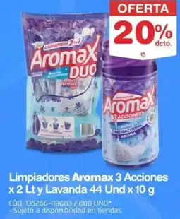 Makro Arom limpiadores 3 acciones oferta