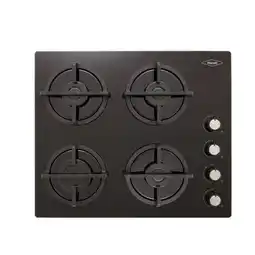 Alkomprar Estufa de Empotrar HACEB 60cms 4 Puestos Gas Natural Cristal Hierro Fundido CUB60-51 Negro oferta