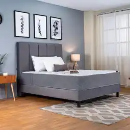 Alkomprar Combo Colchón SPRING Semidoble Rem 120 x 190 cm + 1 Almohada Siliconada oferta