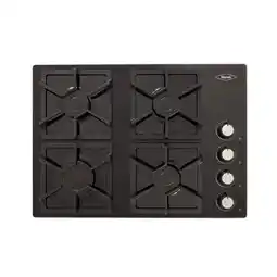 Alkomprar Estufa de Empotrar HACEB 60cms 4 Puestos Gas Natural Cristal Hierro Fundido CUBTACRISTAL60-43GNNegro oferta