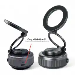 Falabella Soporte De Celular Electrico Usb Carro Holders Base Succion oferta