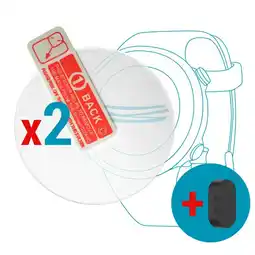 Falabella Protector Para Garmin Forerunner 165 en Vidrio + Tapa oferta