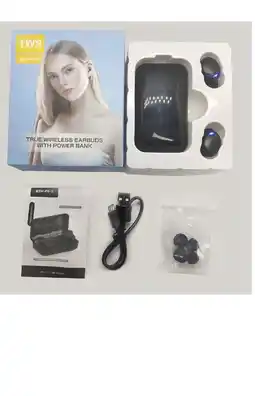 Falabella Audífonos Inalambricos Bluetooth F9-5 Tsw Powerbank Batería oferta