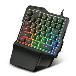 Falabella Teclado Gamer Una Mano 35 Teclas K7 Retroiluminado Membrana oferta