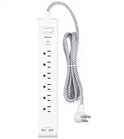 Falabella Extensión Regleta Multitomas Mifaso Usb C A Protector oferta