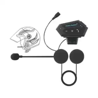 Falabella Intercomunicador Auriculares Casco Bluetooh Bt12 oferta