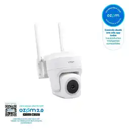 Falabella Cámara Exterior Wifi Con Movimiento 3K Square 2 oferta