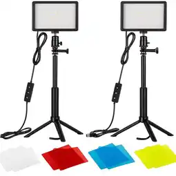 Falabella Set De 2 Luces Led Kit Para Fotografía Y Video Trípode Luz oferta