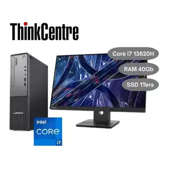 Falabella PC CORPORATIVO THINKCENTRE Core i7 13620H Ram 40Gb SSD 1Tera Win 11 Pro oferta