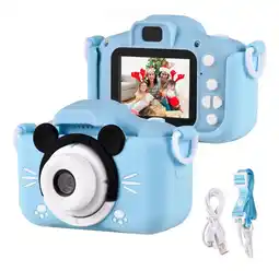 Falabella Cámara Digital Para Niños Fotos Vídeos Con Juegos - Azul oferta