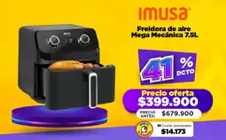 Alkomprar Imusa freidora de aire mega mecanica oferta