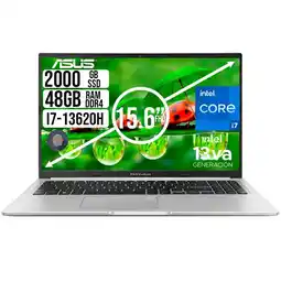 Falabella PORTATIL VIVOBOOK INTEL I7-13620H SSD 2TB RAM 48GB LCD 15,6 FHD oferta