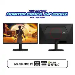 Falabella MONITOR GAMING 24G4E 23.8 180HZ- 0,5MS - PANEL FAST IPS - Full HD oferta