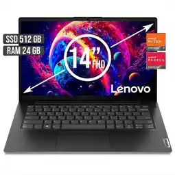 Falabella PORTATIL AMD RYZEN 7 7730U / 24GB RAM / SSD 512GB / LED 14 FULL HD oferta