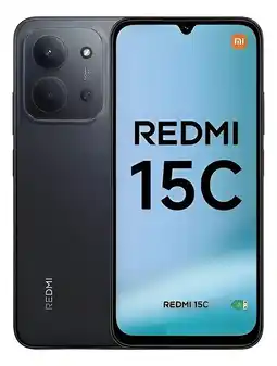 Falabella Celular Redmi 15C 4G 256 Gb 8+8 RAM Negro oferta