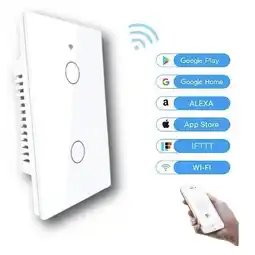 Falabella Interruptor Doble Wifi Inteligente Alexa Google Home oferta