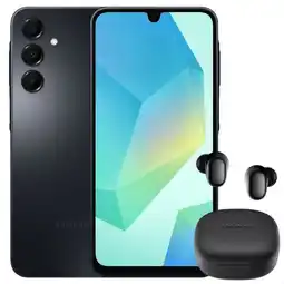 Falabella Celular Galaxy A16 4G 128GB /6GB Blk + Buds 6 Play Blk oferta