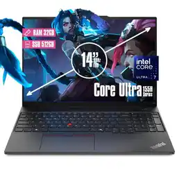 Falabella Portatil Thinkpad E14 Gen6 Core Ultra 7 155h, 32/512 ssd14 Win 11 Pro oferta