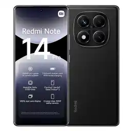 Falabella Celular Redmi Note 14 PRO 4G 512GB 12GB RAM Negro oferta