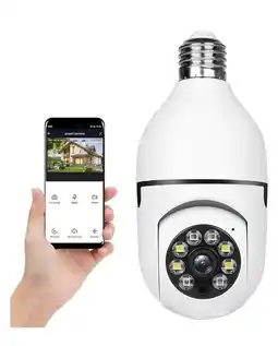 Falabella Camara bombillo robotica 360 Q16S-1 con vision nocturna oferta