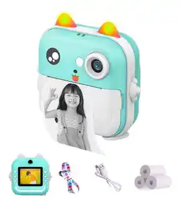 Falabella Cámara Digital Y Video Hd Fotografía Instantánea Para Niños Azul oferta