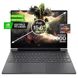 Falabella Portátil Gamer Victus AMD Ryzen 7 16GB/512GB RTX 4050 6GB oferta