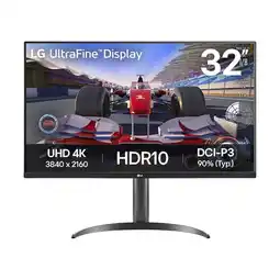 Falabella Monitor 32” 32UR550K UltraFin 4K Pivoteable 60Hz 4Ms oferta