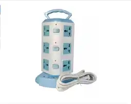 Falabella Torre Vertical Multitoma 11 Conexión 4 Pisos 2500w X2 Usb oferta