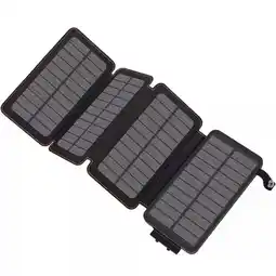 Falabella Power Bank Solar 20.000 mAh – Cargador Portátil con 4 Paneles Solares oferta