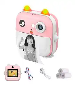 Falabella Cámara Digital Y Video Hd Fotografía Instantánea Para Niños Rosa oferta