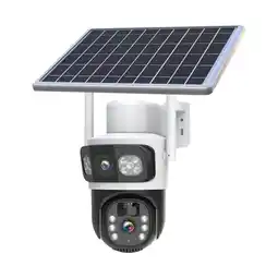 Falabella Cámara Exterior Solar 4MP Doble Lente Audio 2 vías WiFi oferta