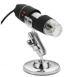 Falabella Microscopio Digital Usb Con Aumento 1600x Y Base Ajustable oferta