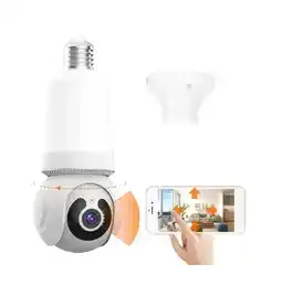 Falabella Cámara IP Bombillo con Lámpara App V380 Visión 360° y Audio Bidireccional oferta