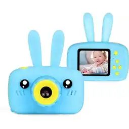 Falabella Mini Cámara Digital 1080P Diseño Conejito azul oferta