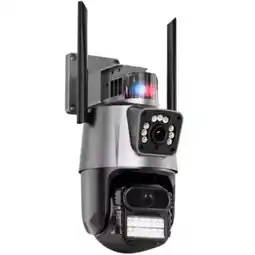 Falabella Cámara De Seguridad Exterior Doble Lente App Icsee oferta