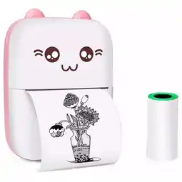 Falabella Mini Impresora Térmica Inalámbrico Para Celular Diseño Gato oferta