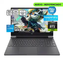 Falabella Portátil Gaming HP Victus Intel Core i5-13420H RAM 16GB SSD 512GB RTX 4050 oferta